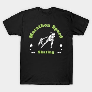 Marathon Speed Skating T-Shirt